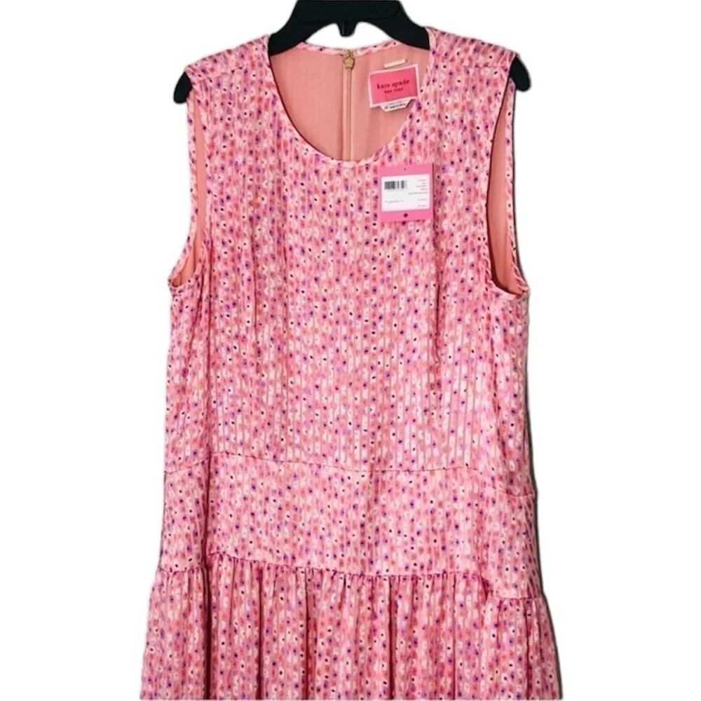 NWT Kate Spade New York Poppy Field Tiered Cottagecore Maxi Long Dress size 10